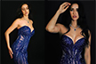 Disha Patani dazzles in a cobalt blue figure-hugging Gaurav Gupta gown